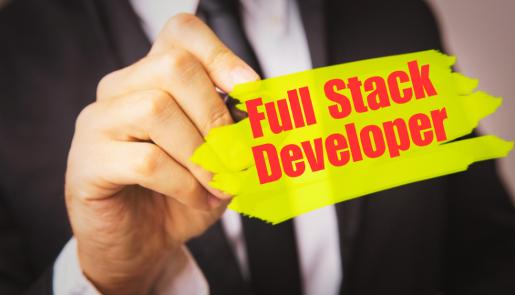 Image is related to Full stack developer who possess expertise in front-end and back-end development, utilizing various programming languages and databases. They are capable of independently developing complete web applications and troubleshooting effectively.