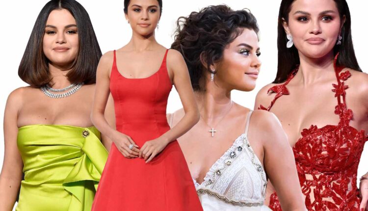 Selena Gomez posing for a photo, representing her journey with Justin Bieber, Chris Evans, and Benny Blanco as discussed in the blog.