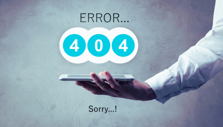 A smartphone screen displaying a "404 Error" message, with a user holding the phone and looking frustrated. This image visually represents the blog's comprehensive guide on How to Fix Error 404 on Android devices.