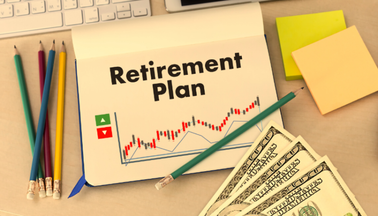 A person holding a piggy bank and a stack of financial documents, with icons of various investment options like stocks, bonds, and real estate in the background. This image visually represents the blog's focus on the 10 best investment options for retirement in the USA.